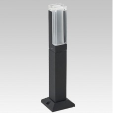 Φωτιστικό Κολωνάκι LED 10W 230V 400lm 3000K Θερμό φως 80cm Αλουμινίου Γραφίτη 96GRF308/BL